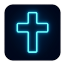 icon_religion_medical_cross_neon icon preview