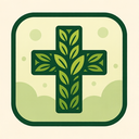 icon_religion_medical_cross_organic_pattern icon preview