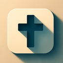 icon_religion_medical_cross_shadow_effect icon preview