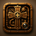 icon_religion_medical_cross_steampunk icon preview