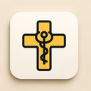 icon_religion_medical_cross_technical icon preview