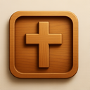 icon_religion_medical_cross_wooden icon preview