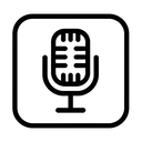 icon_religion_microphone_monochrome icon preview