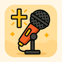 icon_religion_microphone_playful icon preview