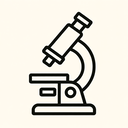 icon_religion_microscope_minimal_outline icon preview