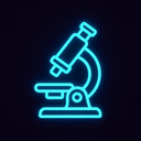 icon_religion_microscope_neon icon preview