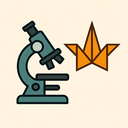icon_religion_microscope_origami icon preview