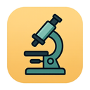 icon_religion_microscope_rounded icon preview