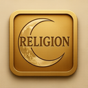 icon_religion_moon_embossed icon preview