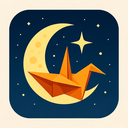 icon_religion_moon_origami icon preview