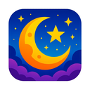 icon_religion_moon_vibrant_colors icon preview