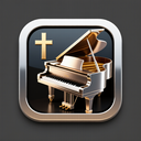 icon_religion_piano_metallic icon preview