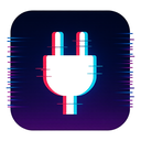 icon_religion_plug_digital_glitch icon preview