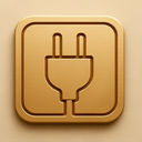 icon_religion_plug_embossed icon preview