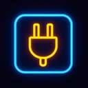 icon_religion_plug_neon icon preview