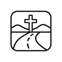 icon_religion_road_minimal_outline icon preview