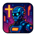icon_religion_robot_cyberpunk icon preview
