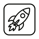 icon_religion_rocket_minimal_outline icon preview