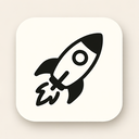 icon_religion_rocket_minimalist icon preview