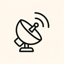 icon_religion_satellite_minimal_outline icon preview