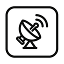 icon_religion_satellite_monochrome icon preview