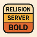 icon_religion_server_bold icon preview