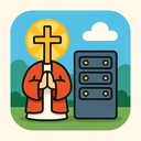 icon_religion_server_cartoon icon preview