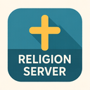 icon_religion_server_flat_design icon preview