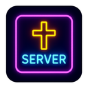 icon_religion_server_neon icon preview