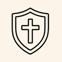 icon_religion_shield_line_art icon preview