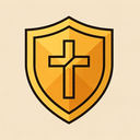 icon_religion_shield_origami icon preview