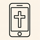 icon_religion_smartphone_line_art icon preview