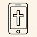 icon_religion_smartphone_outline icon preview