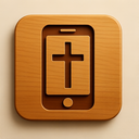 icon_religion_smartphone_wooden icon preview