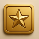 icon_religion_star_embossed icon preview