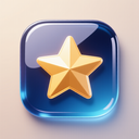 icon_religion_star_glassy icon preview