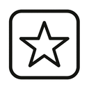 icon_religion_star_monochrome icon preview