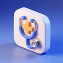 icon_religion_stethoscope_3d_isometric icon preview