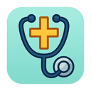 icon_religion_stethoscope_cartoon icon preview
