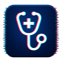 icon_religion_stethoscope_digital_glitch icon preview