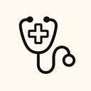 icon_religion_stethoscope_minimal_outline icon preview