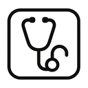 icon_religion_stethoscope_monochrome icon preview