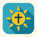 icon_religion_sun_flat_design icon preview