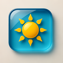 icon_religion_sun_glassy icon preview