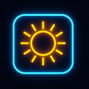 icon_religion_sun_neon icon preview
