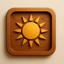icon_religion_sun_wooden icon preview