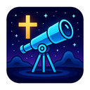 icon_religion_telescope_futuristic icon preview