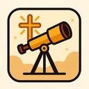 icon_religion_telescope_iconic icon preview