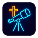 icon_religion_telescope_neon icon preview