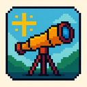 icon_religion_telescope_pixel_art icon preview